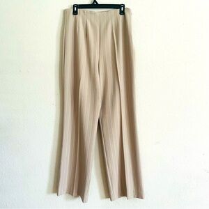 East 5th Elegant Beige Women's Pants size 14 tall high waist office work wear